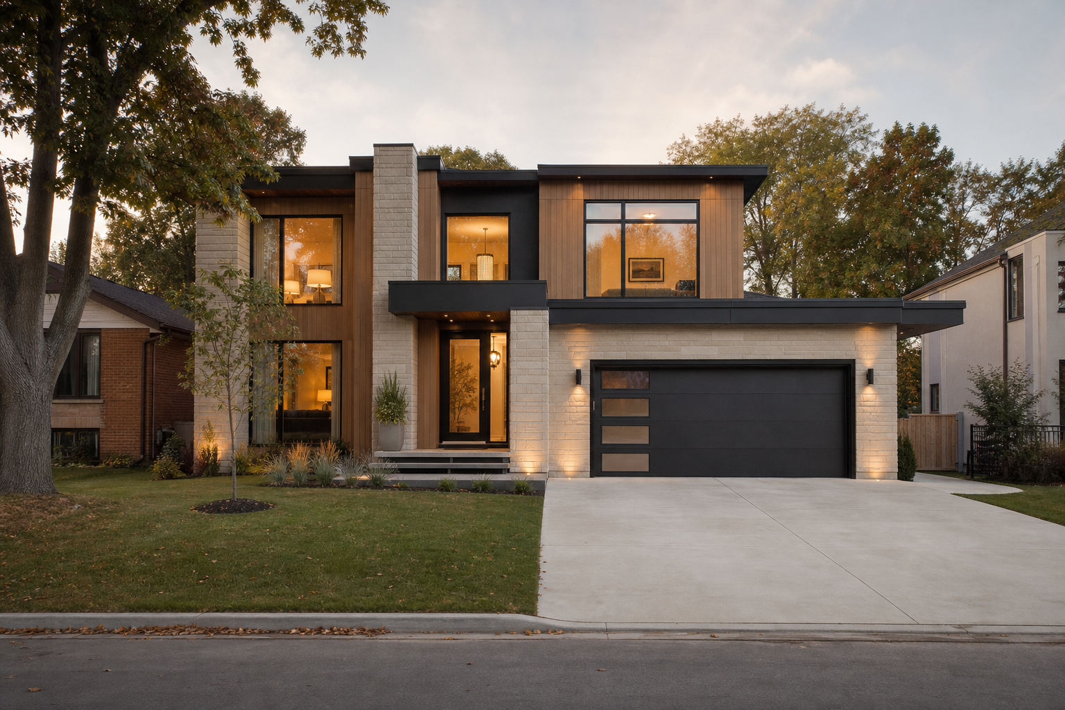Custom new home construction in Ontario