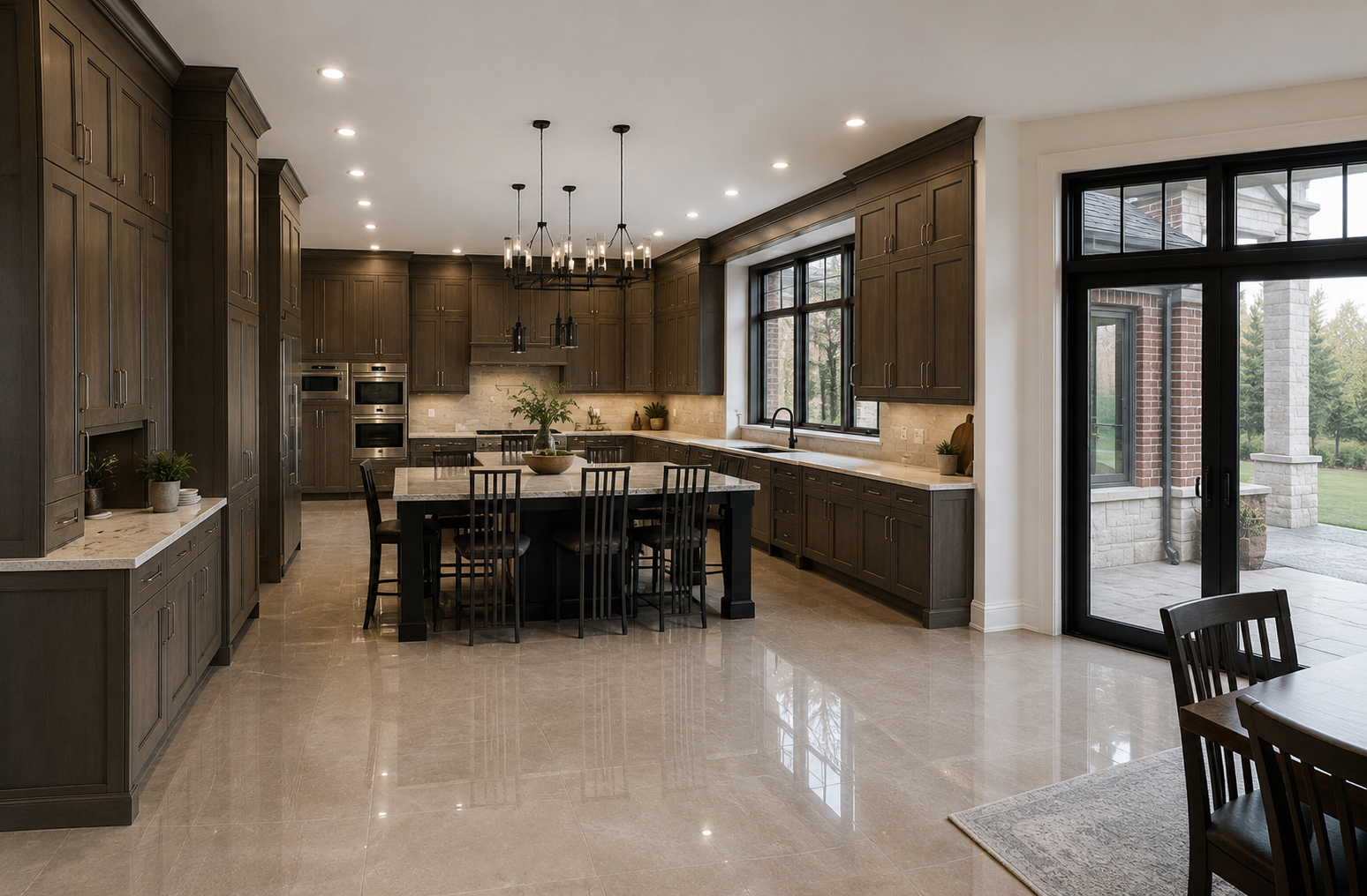 Renovated Ontario home and refined interior finishes
