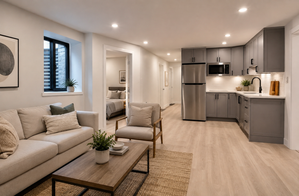 Well-finished Ontario property improvement designed for practical rental or multi-use living